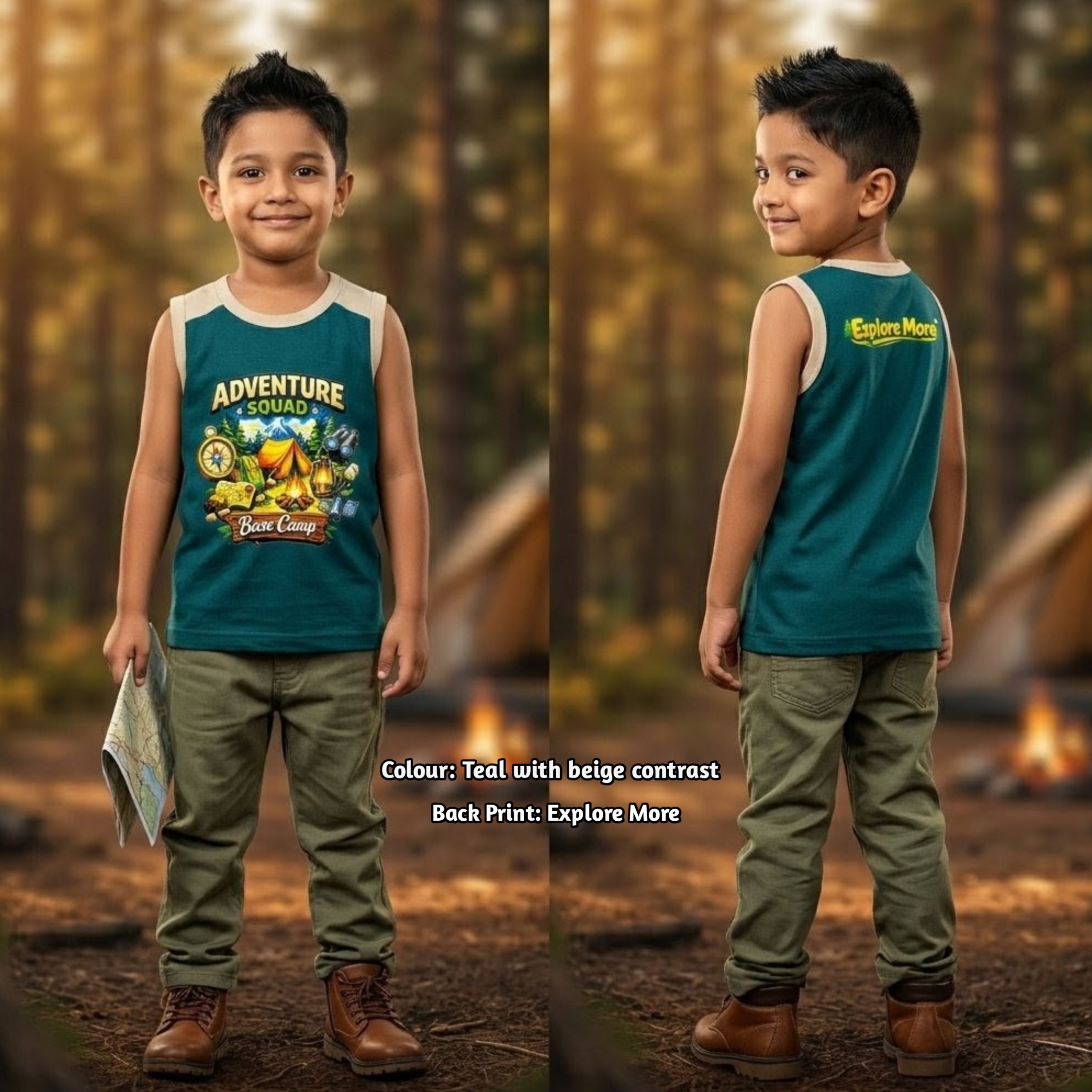 5 pies Premium Sleeveless T shirt - Image 6