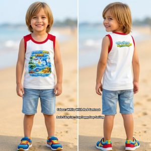 5 pies Premium Sleeveless T shirt - Image 5