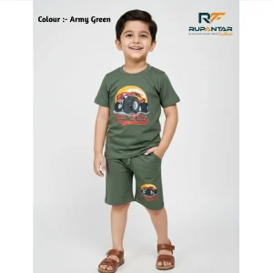 Boys T-shirt+Pant 3-Sets Combo - Image 3